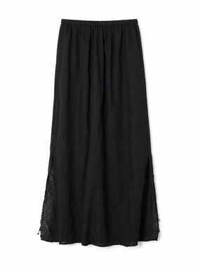 Missguided Black Maxi Skirt